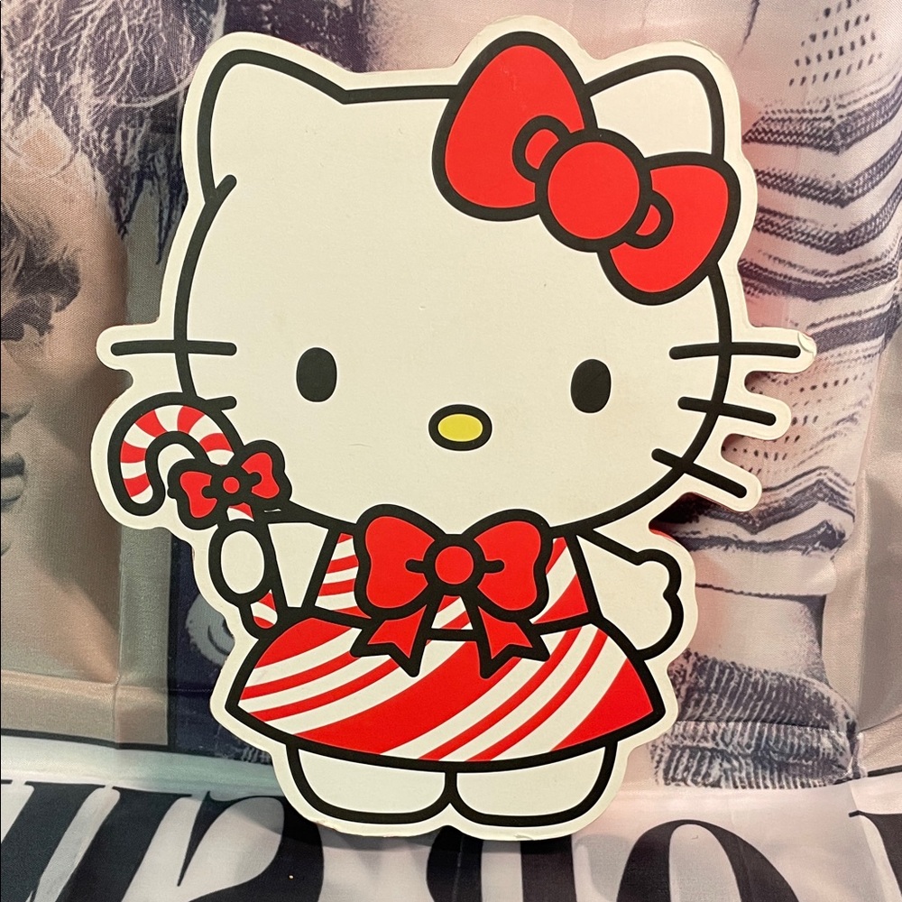 Sanrio Hello Kitty Red and White Wall Decor